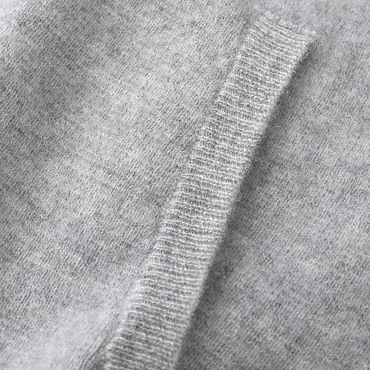 100% Merino Wool Full Zip Sweater
