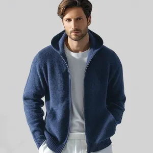 100% Merino Wool Full Zip Sweater