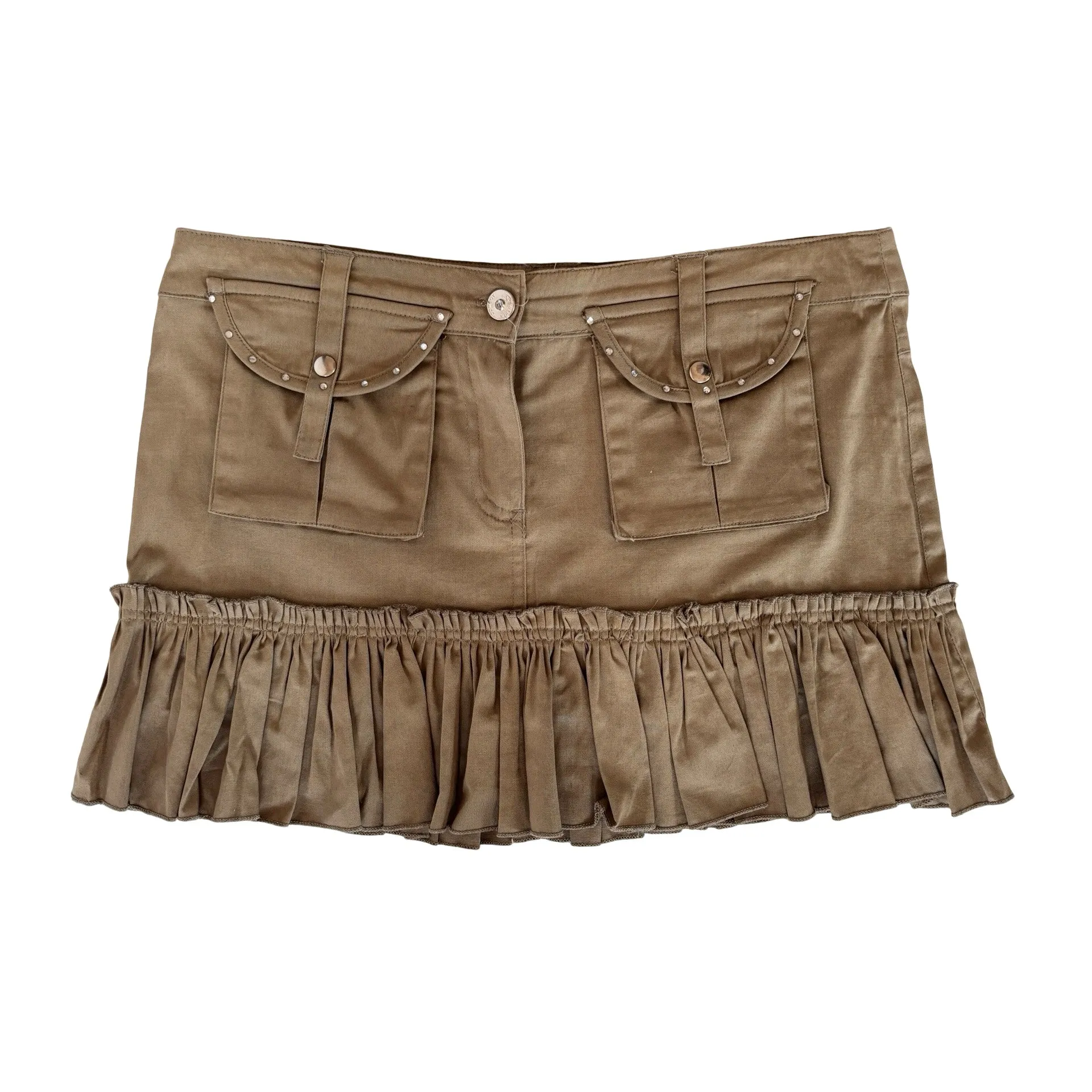 2000s Cargo Mini Skirt (M)