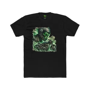 Alien Biker T-shirt, Unisex Tees