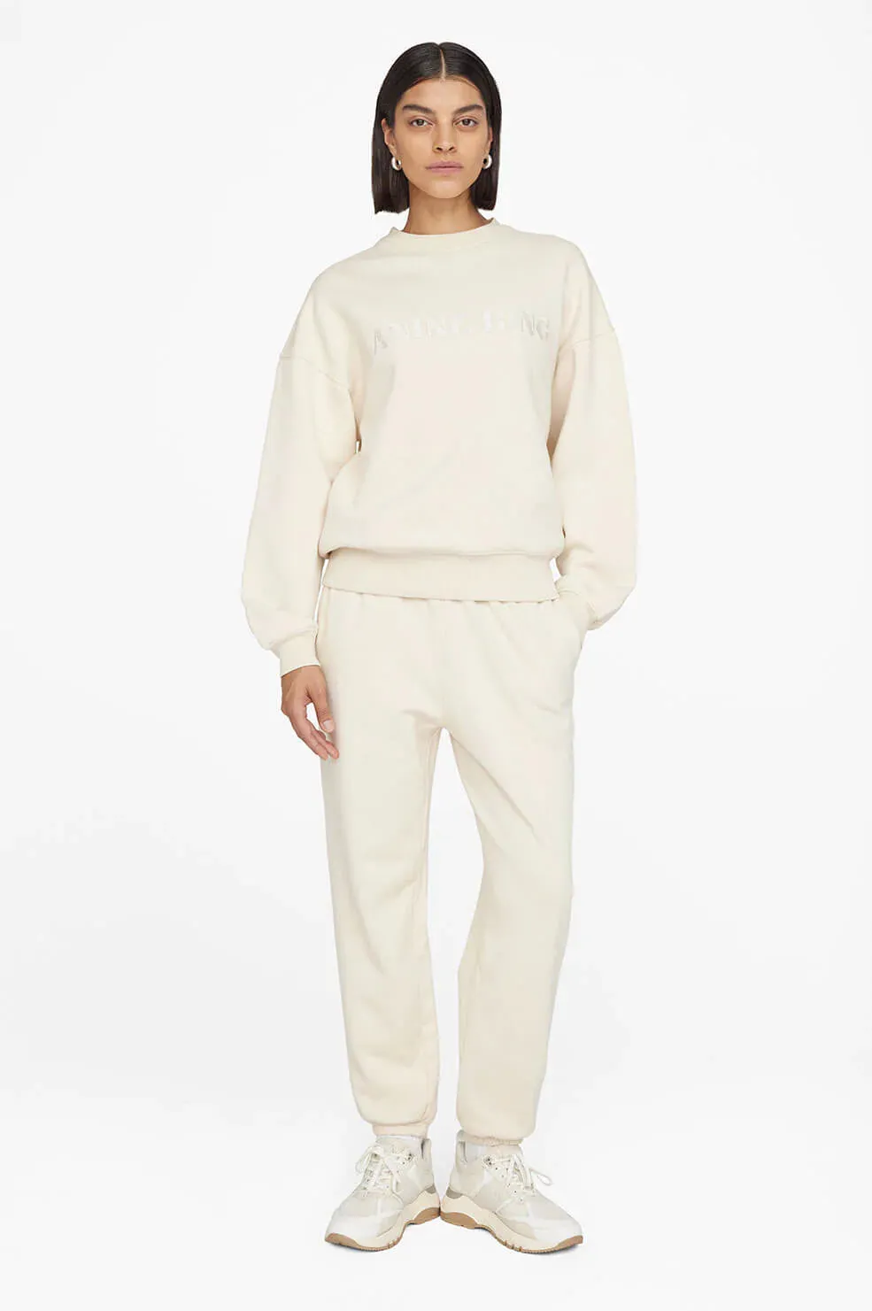 Anine Bing - Evan Jogger in Cream