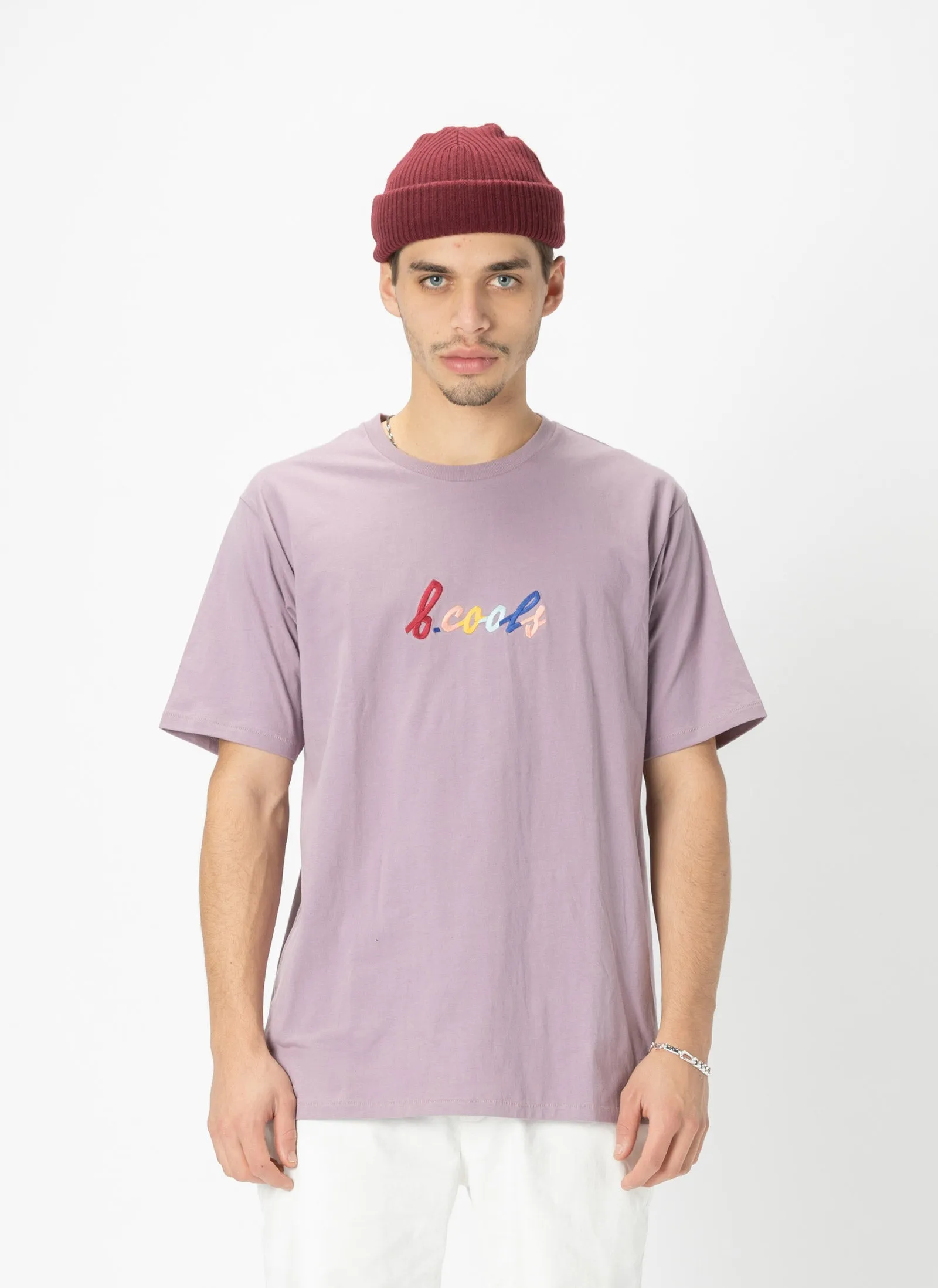 B.Cools Embro Tee Vintage Lilac