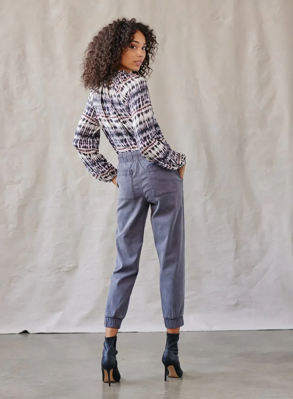 Bella Dahl Pocket Jogger Silver Storm