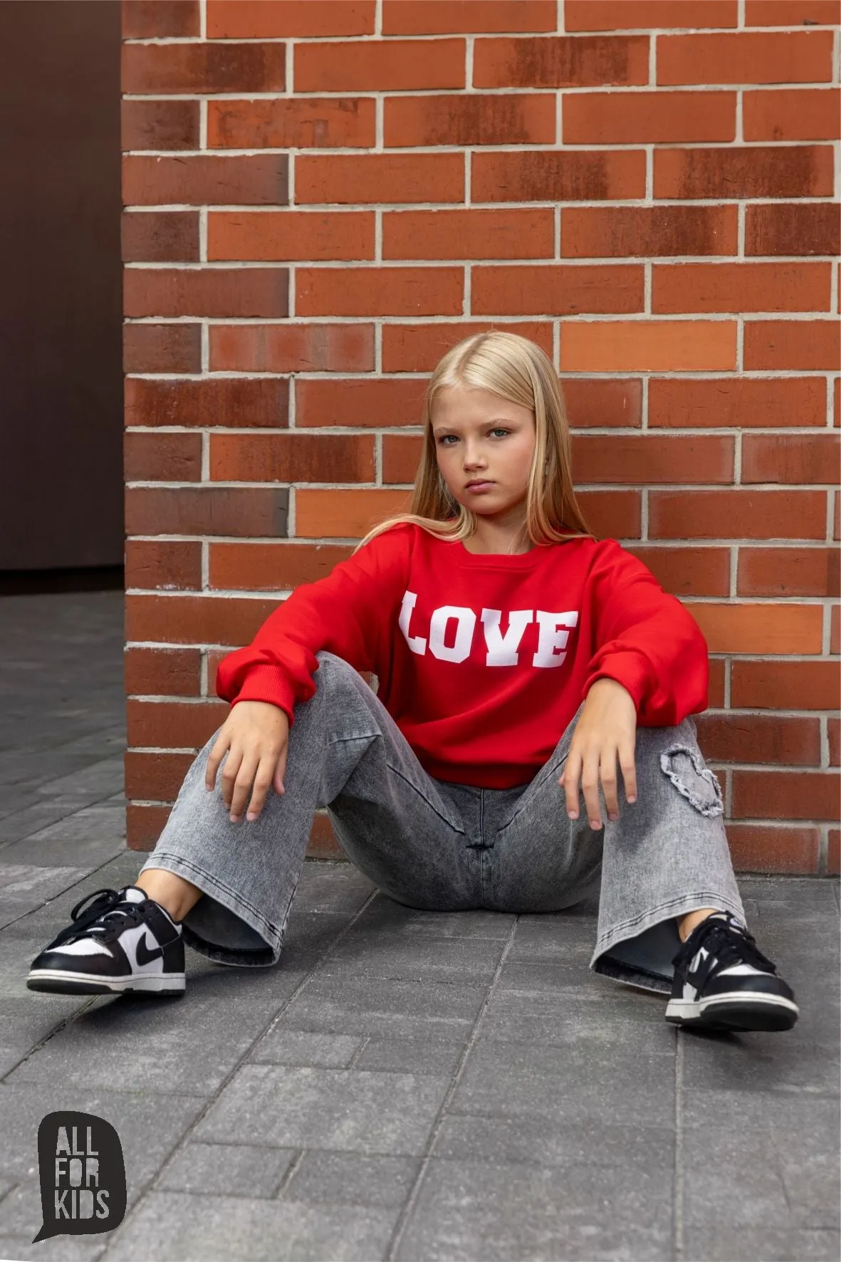 Black soft denim pants