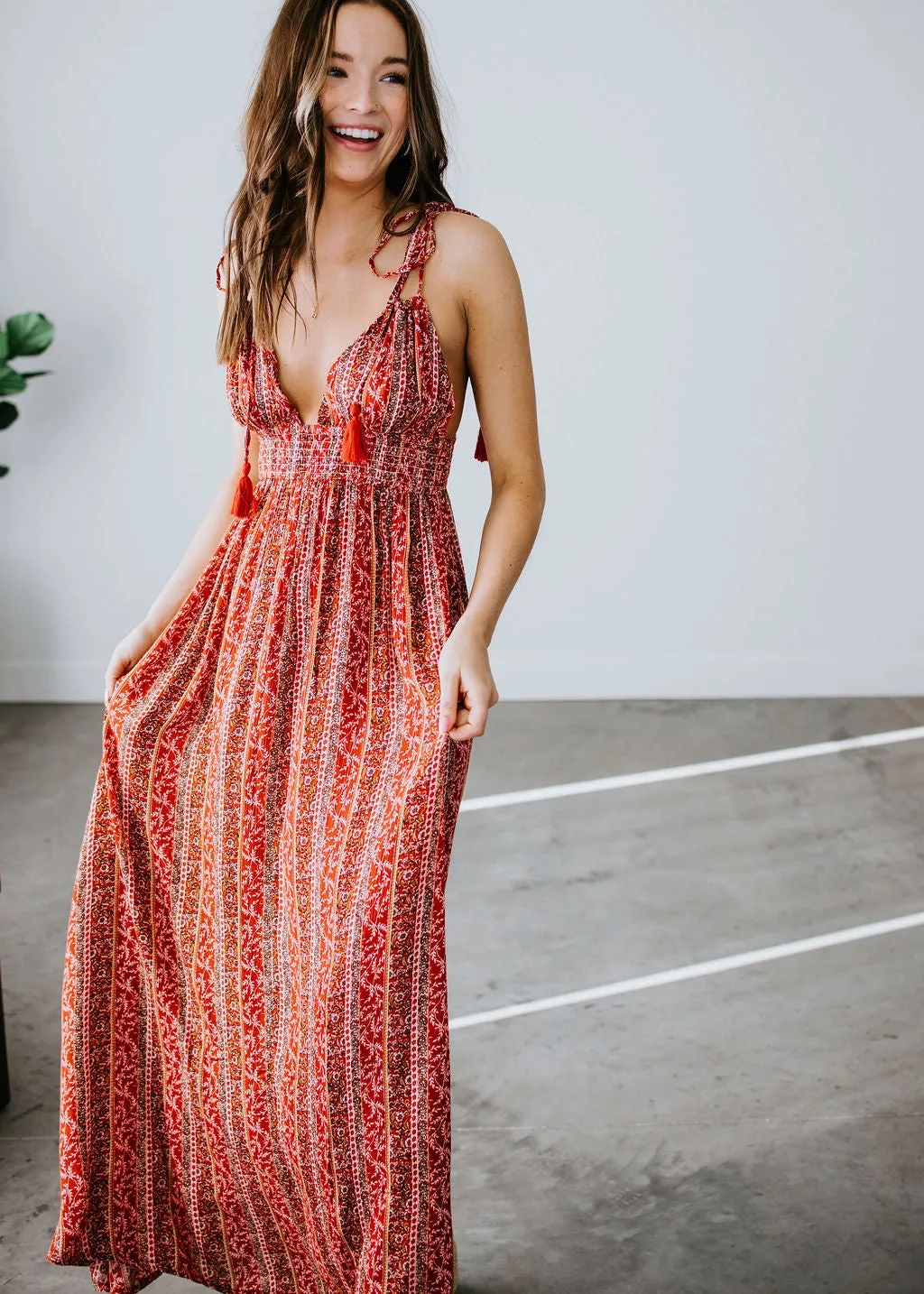 Carefree Season Maxi Dress
