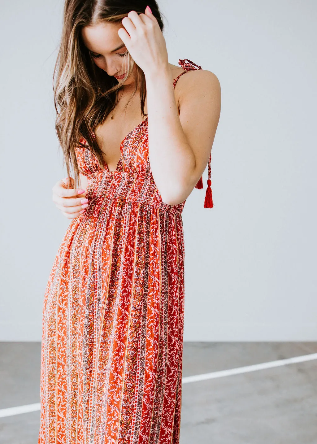 Carefree Season Maxi Dress