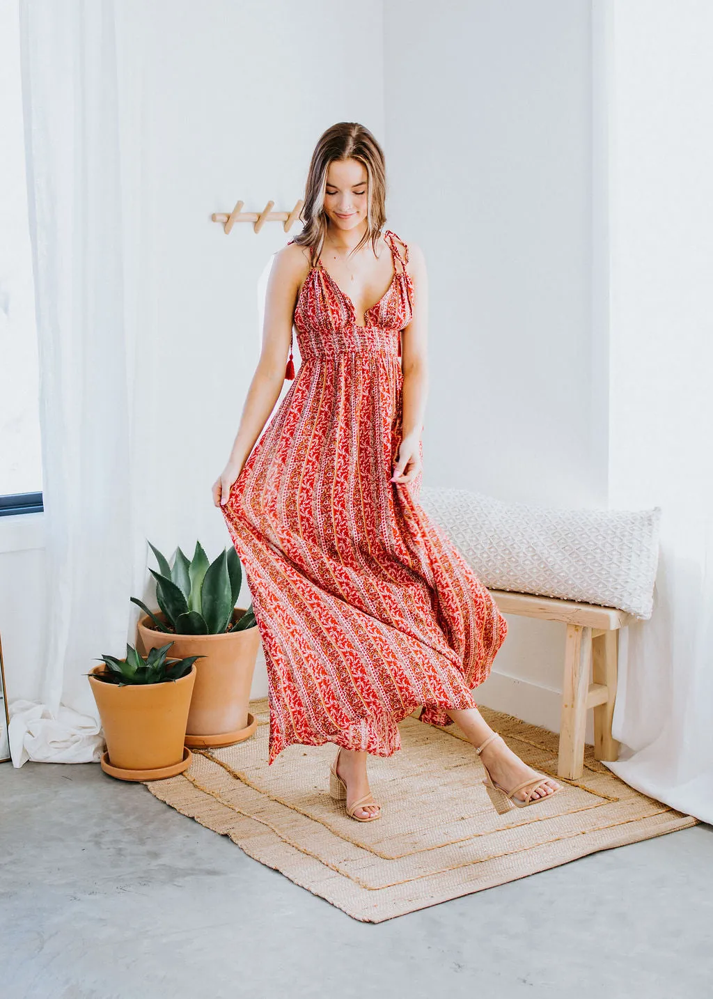Carefree Season Maxi Dress