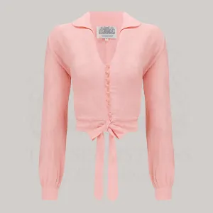Clarice Blouse in Blossom Pink