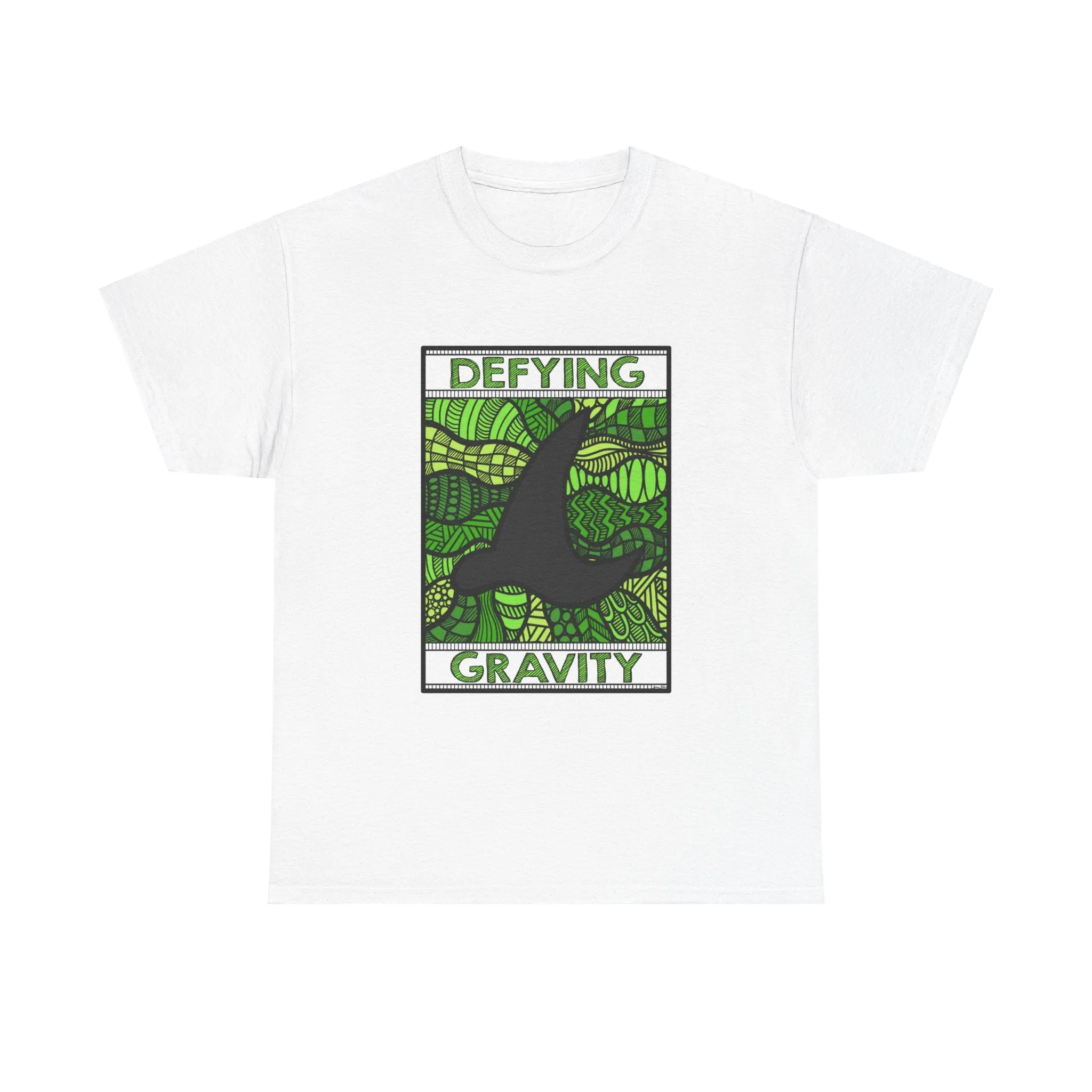 Coloring Broadway - Musical Defying Gravity Musical Theater Inspired by Wicked Unisex Heavy Cotton Tees