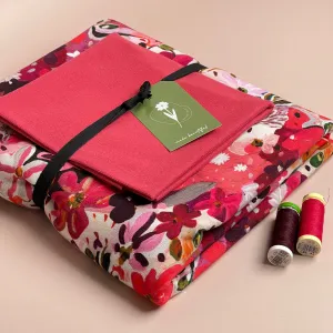 Colour Bundles - Settle Petal Blush Cotton French Terry and Ribbing Colour Bundles - Settle Petal Blush Cotton French Terry and Ribbing