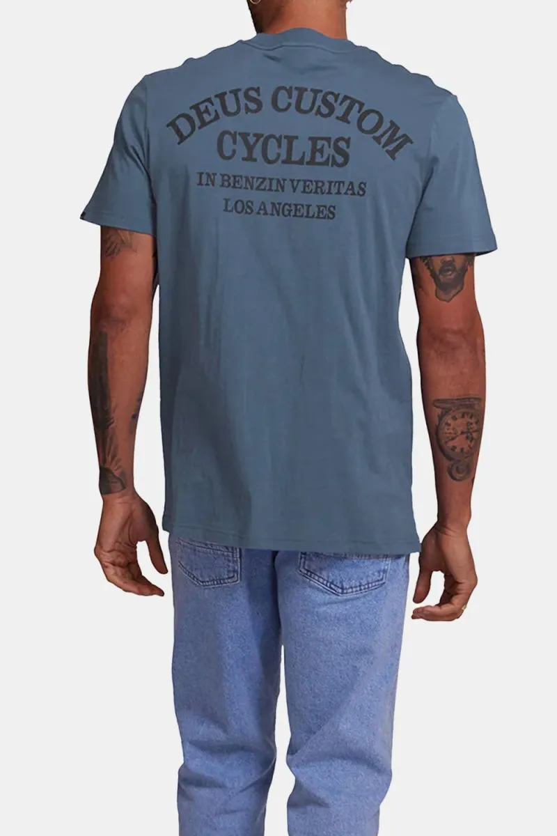 Deus Clutch T-shirt (Smokey Blue)