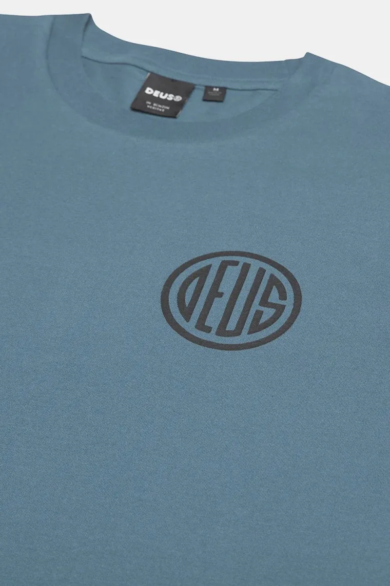 Deus Clutch T-shirt (Smokey Blue)