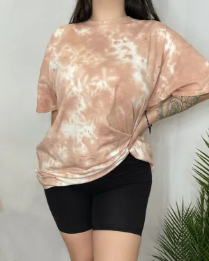 Elsy Oversized Tee (Misty Rose)