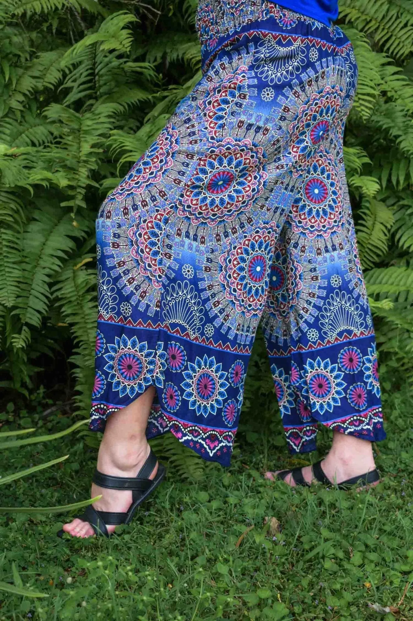 Fern Pants - Fractal Navy
