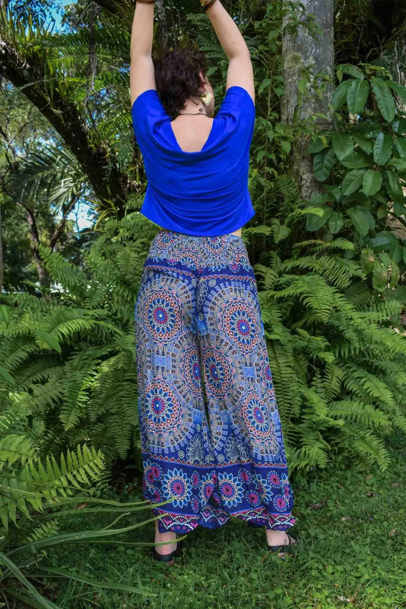Fern Pants - Fractal Navy