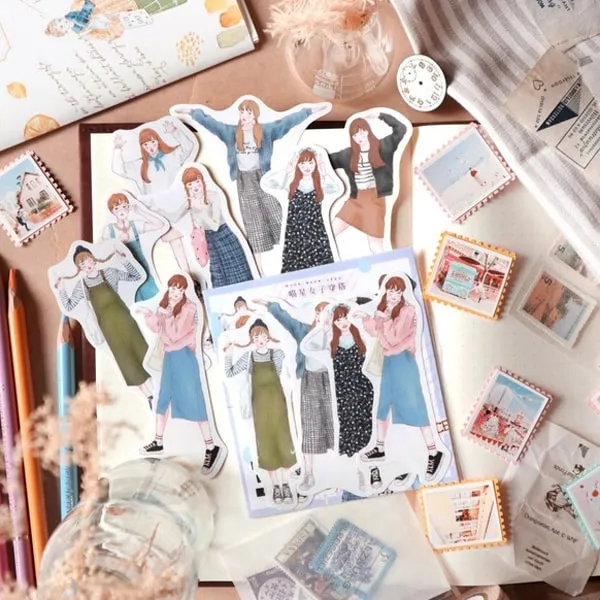 Flake Sticker Meow Meow Star - Women's Fashion