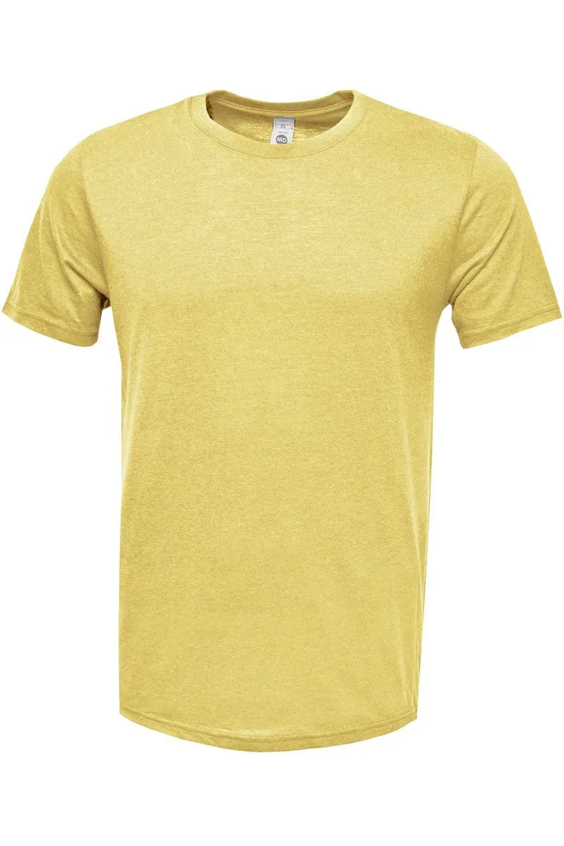 Football Pride Pirate Purple & Gold Adult Soft-Tek Blend T-Shirt