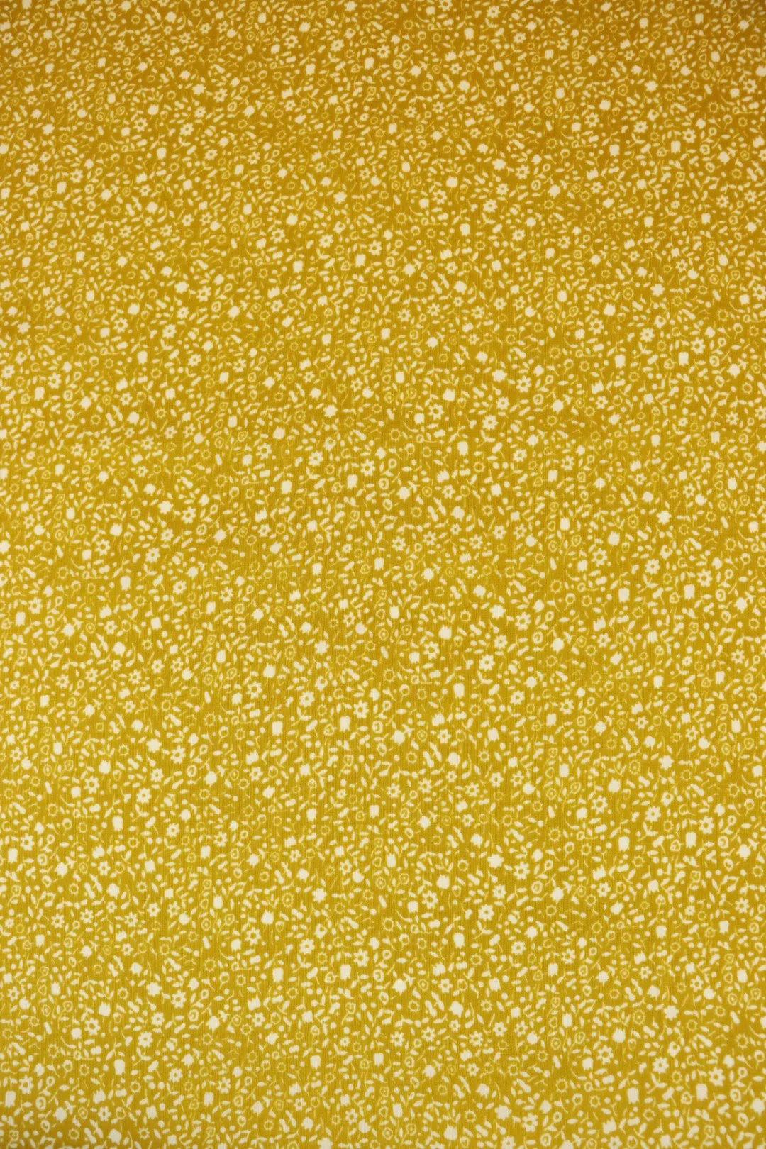 Golden Hour Floral 100% Organic Cotton Textured Woven