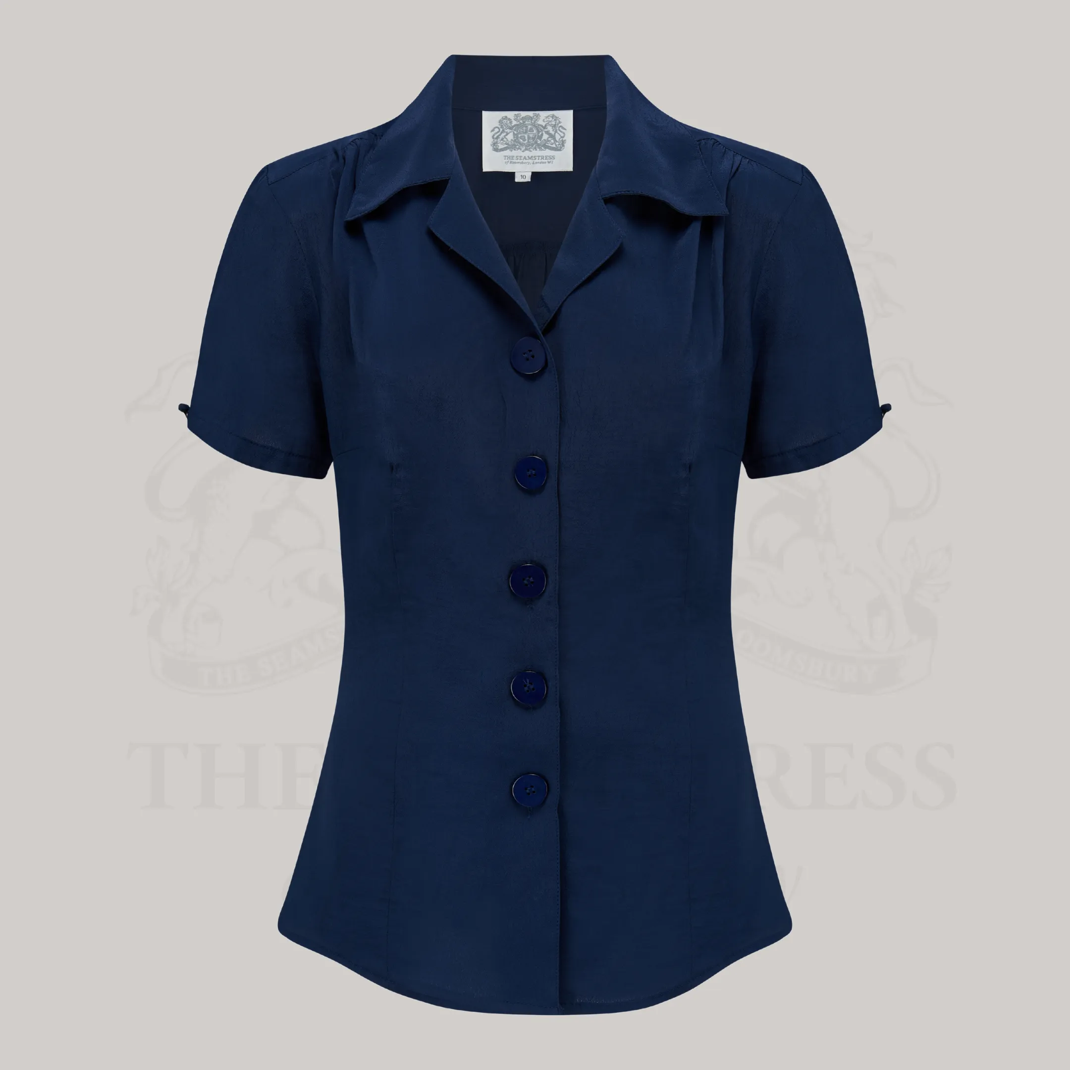 Grace Blouse in French Navy