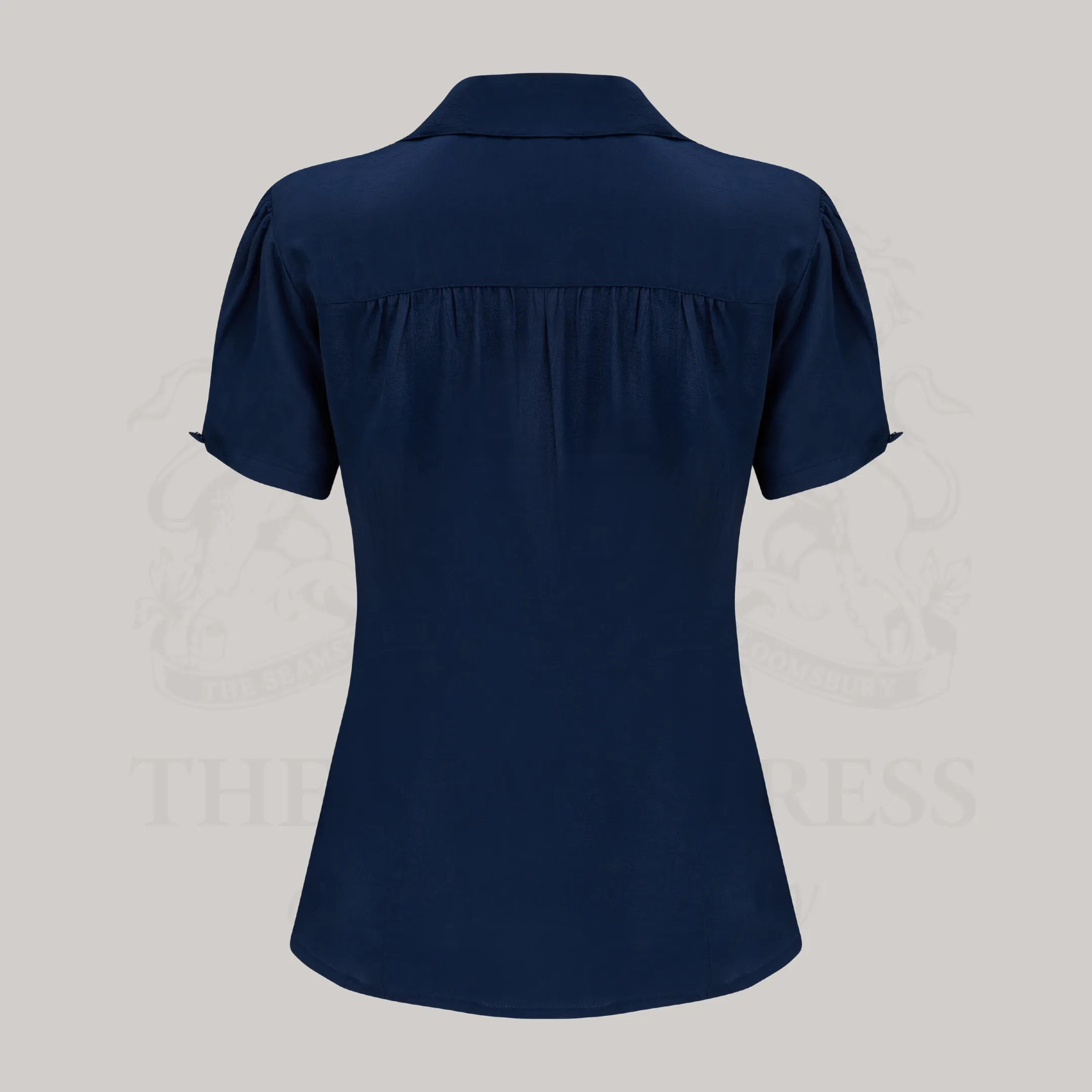 Grace Blouse in French Navy