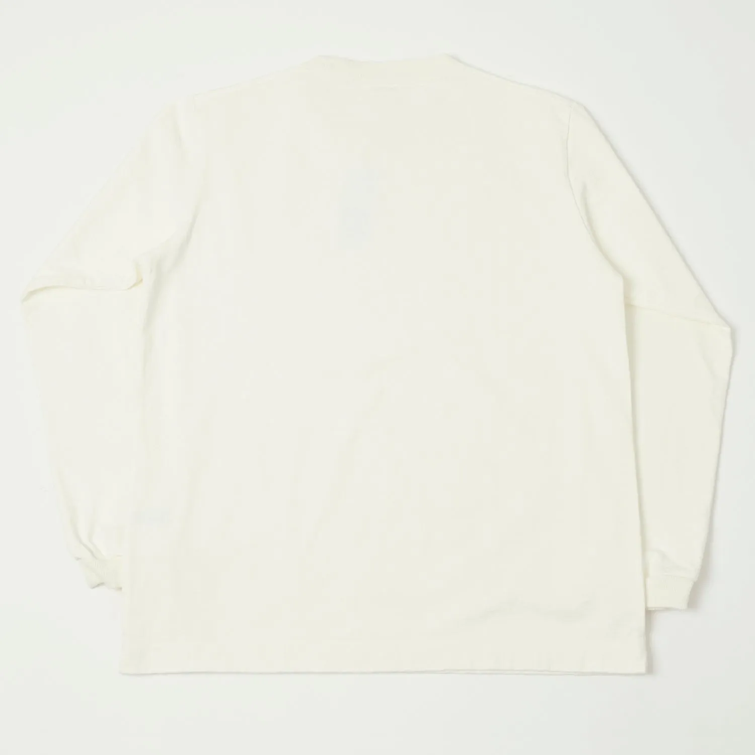 Jackman Dotsume LS Tee - Off White