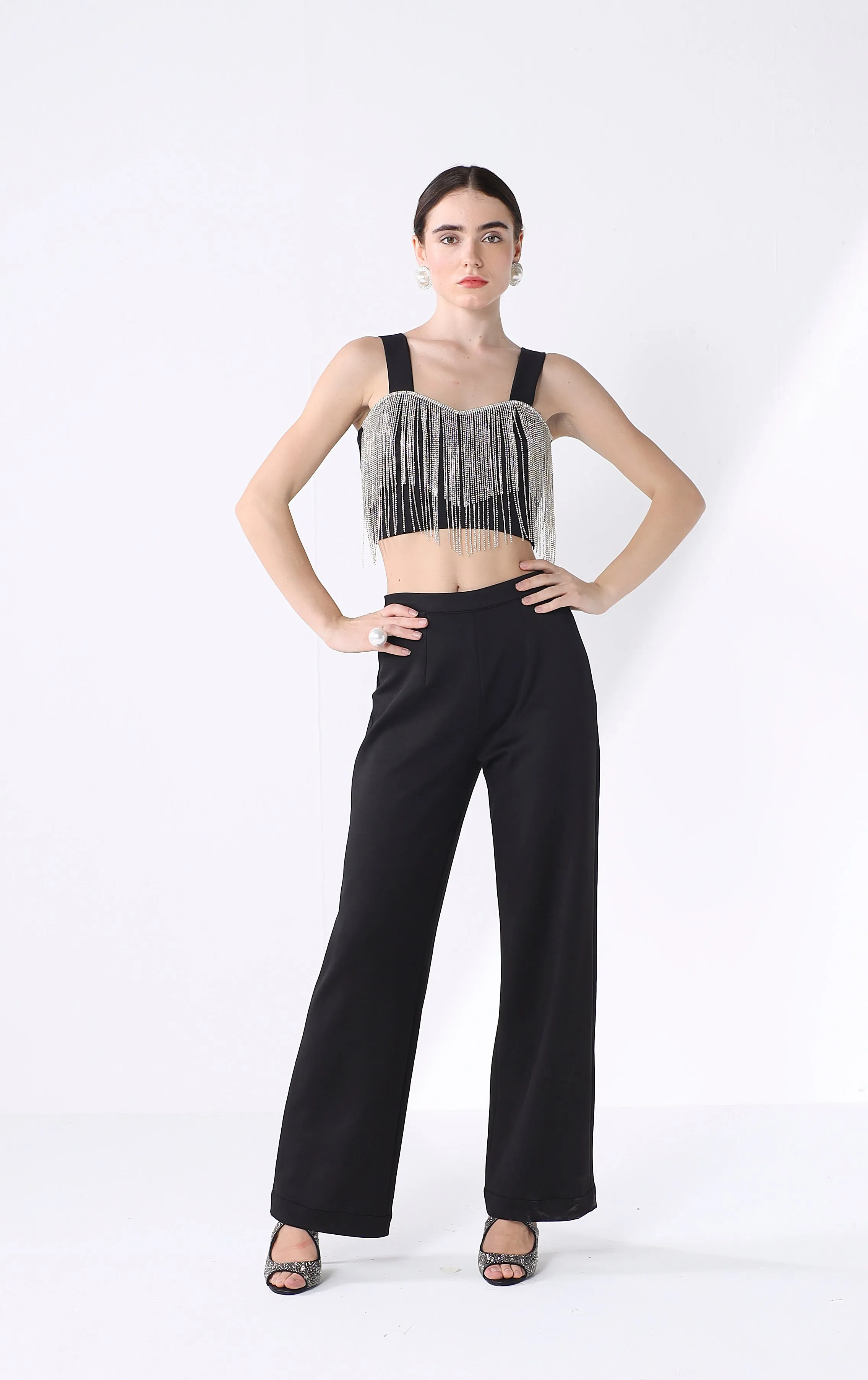 Jewel Bustier Pant Set