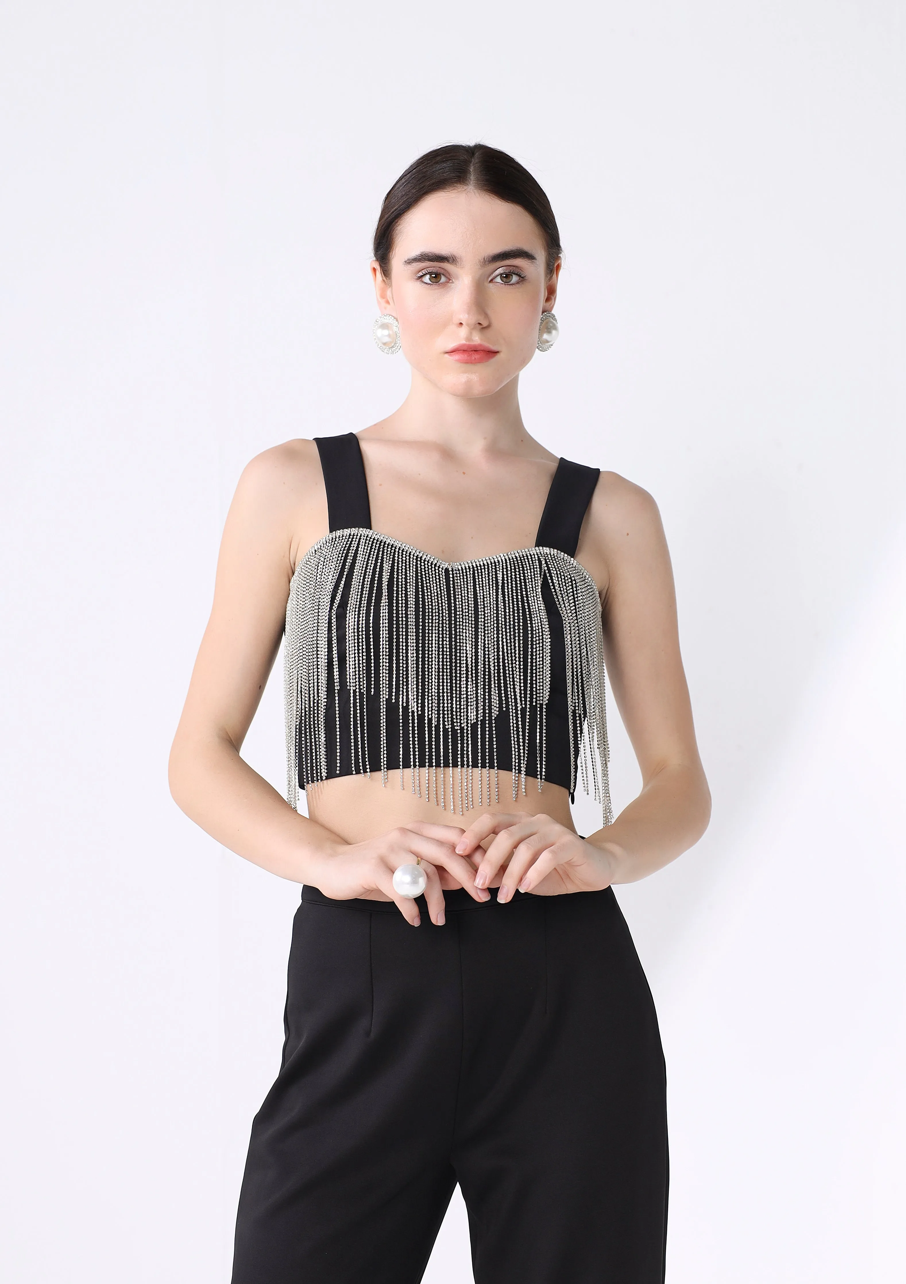 Jewel Bustier Pant Set