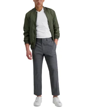Kenneth Cole Reaction Mens Slim fit Dress Pants 30 / 30 Grey Plaid Stretch
