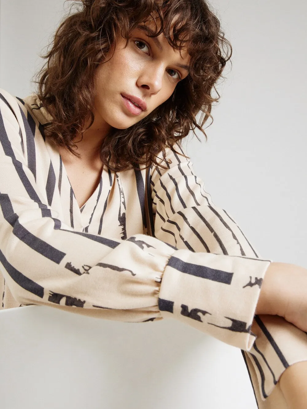 Key Largo blouse, beige