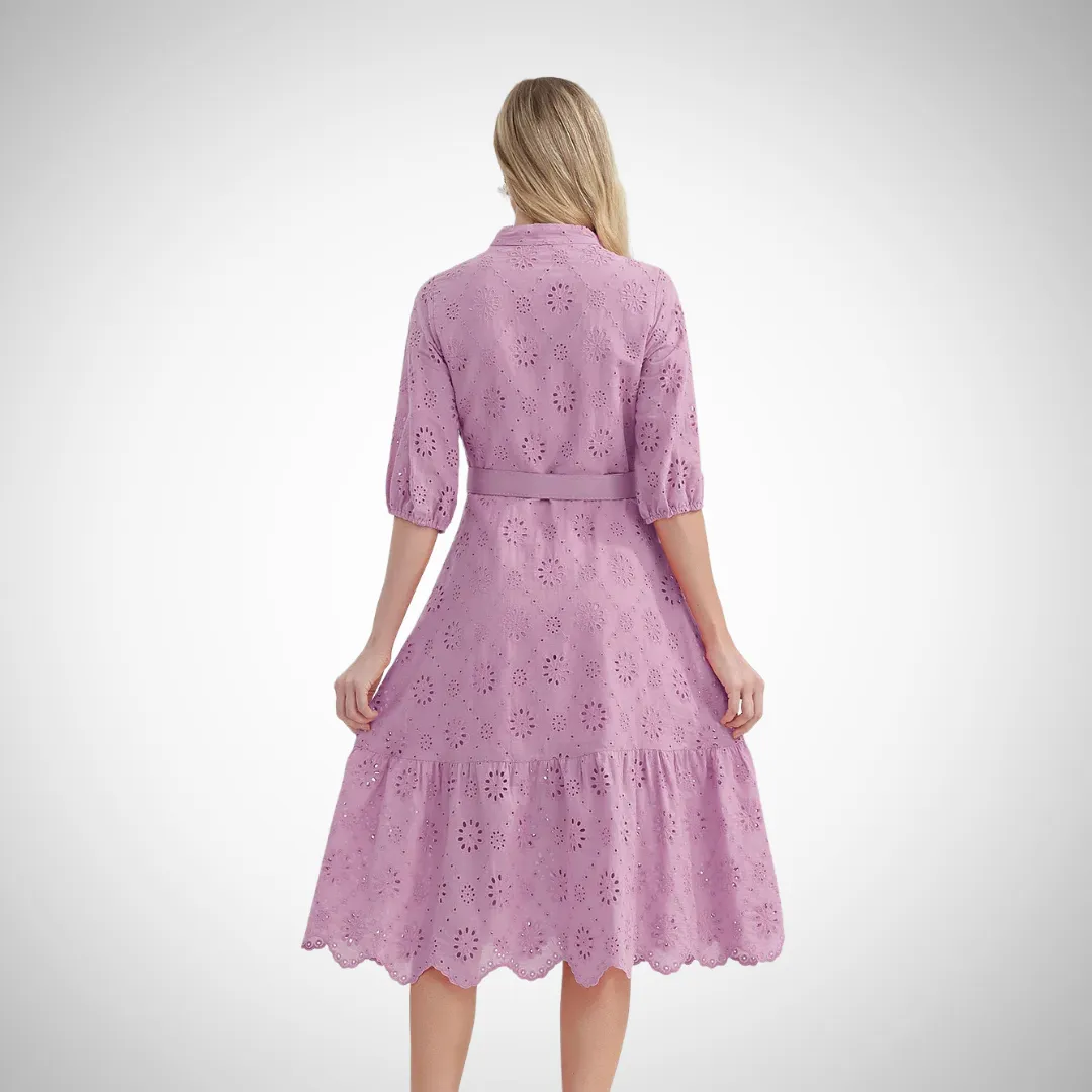 Quinette Breezy V-Neck Dress
