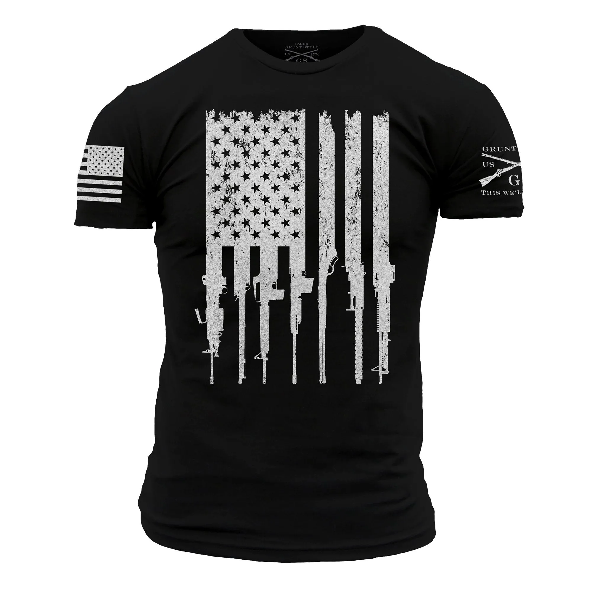 Rifle Flag Black