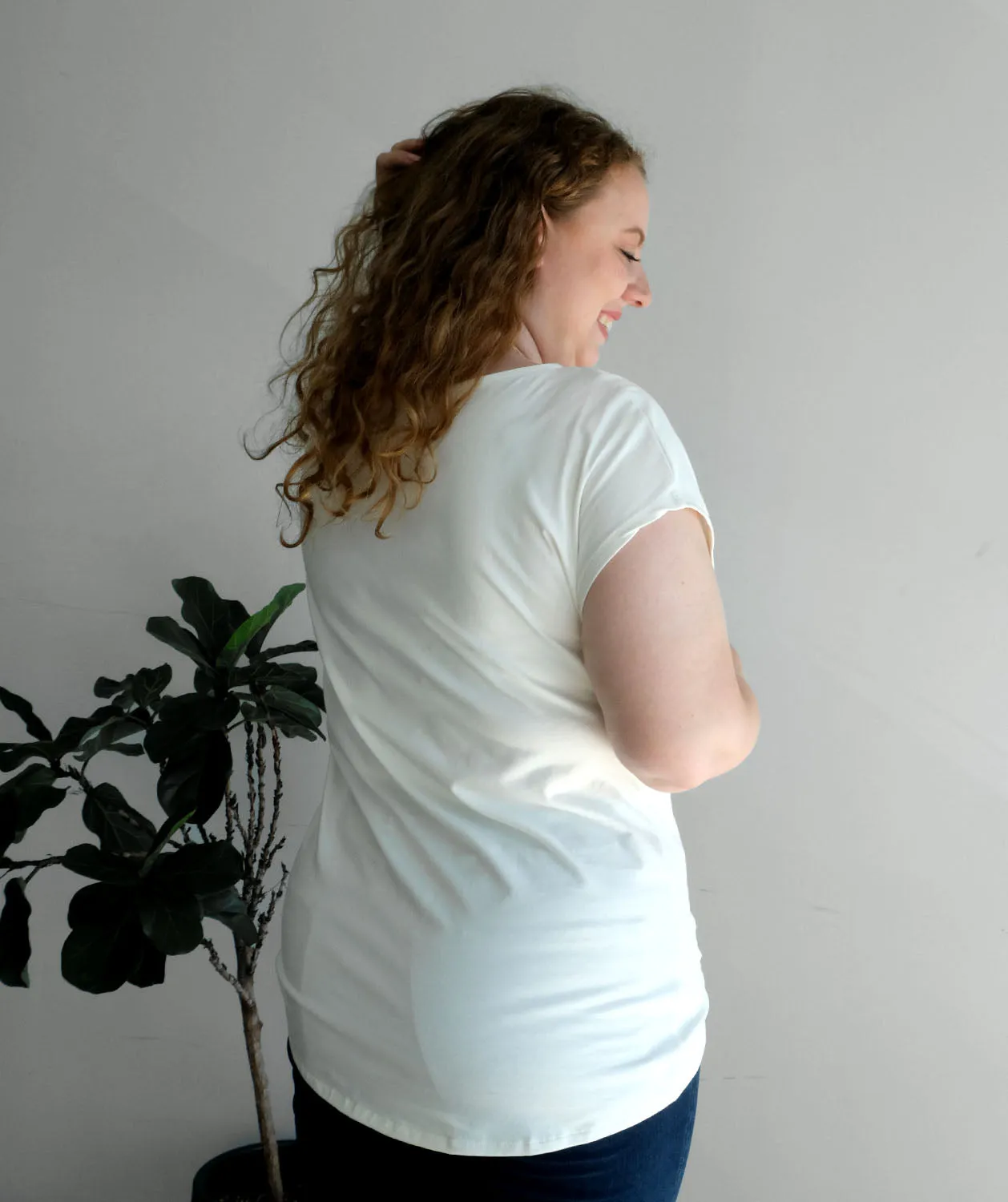 SITA tee  in Ivory
