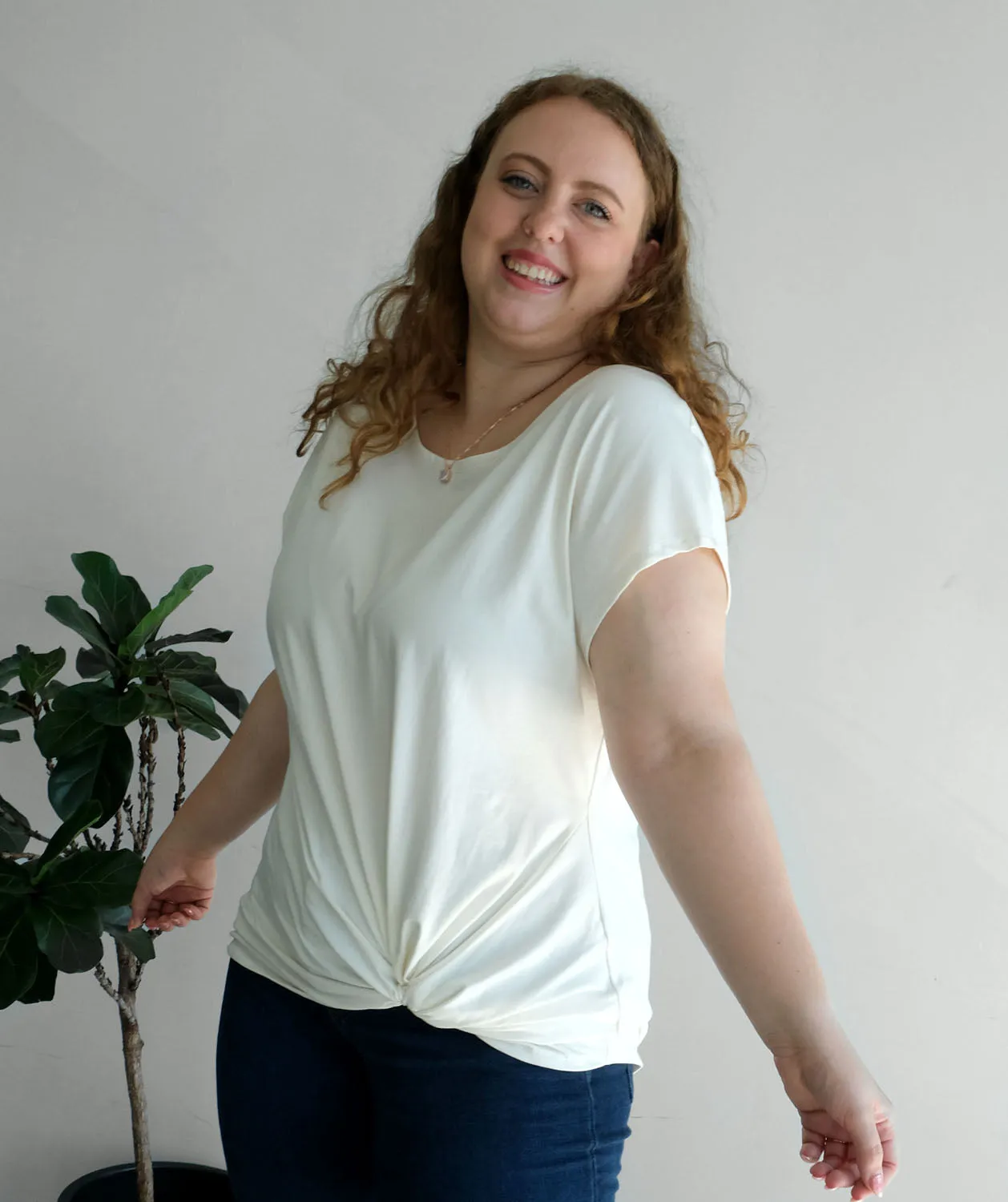 SITA tee  in Ivory