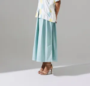 SOFT MINT PLAETED PANTS