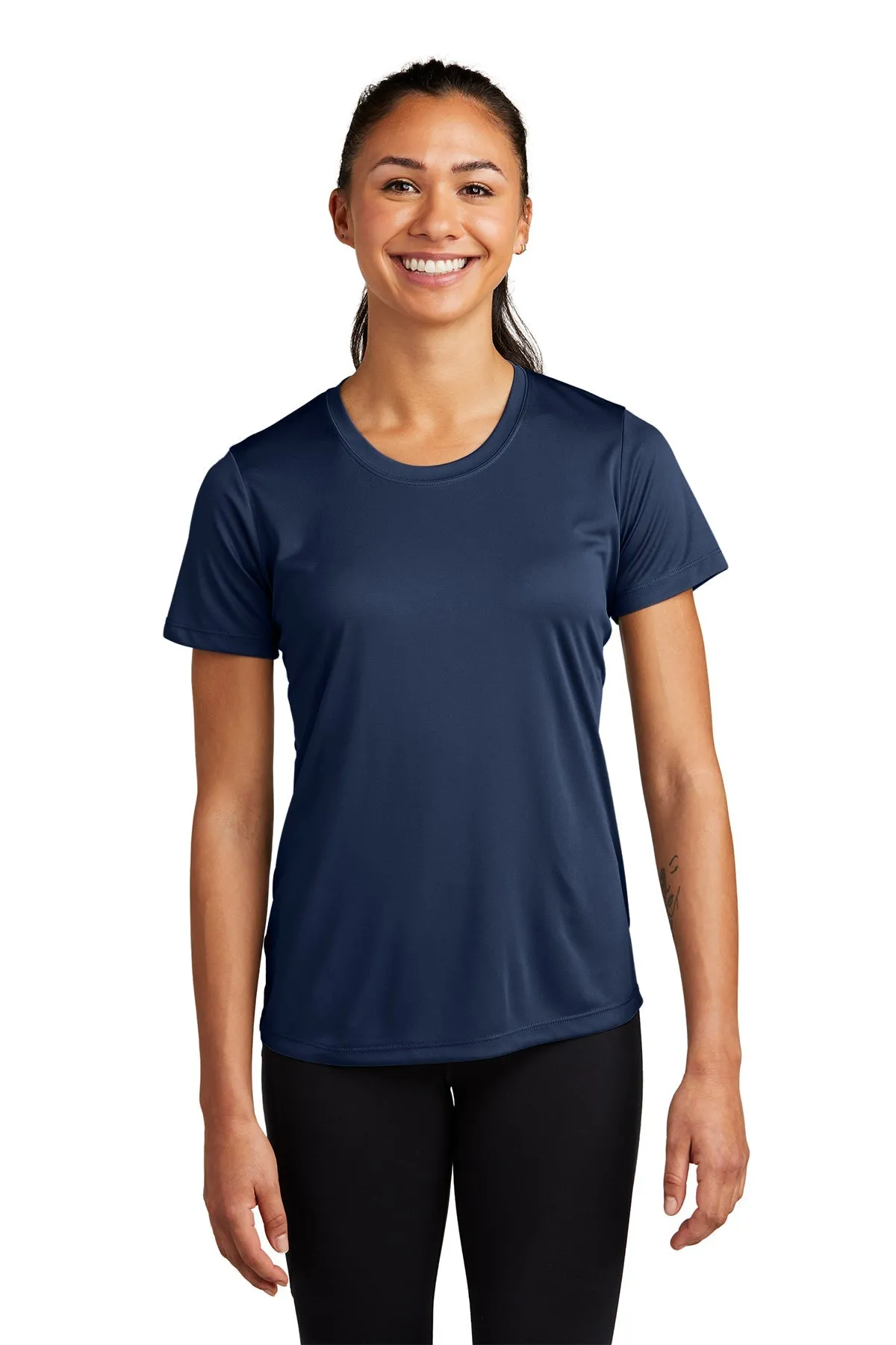 Sport-Tek Ladies PosiCharge Branded Competitor Tee's, True Navy