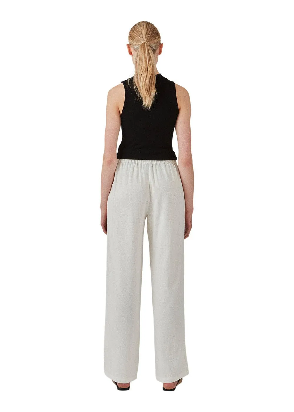 TulsiMD pants - Soft White