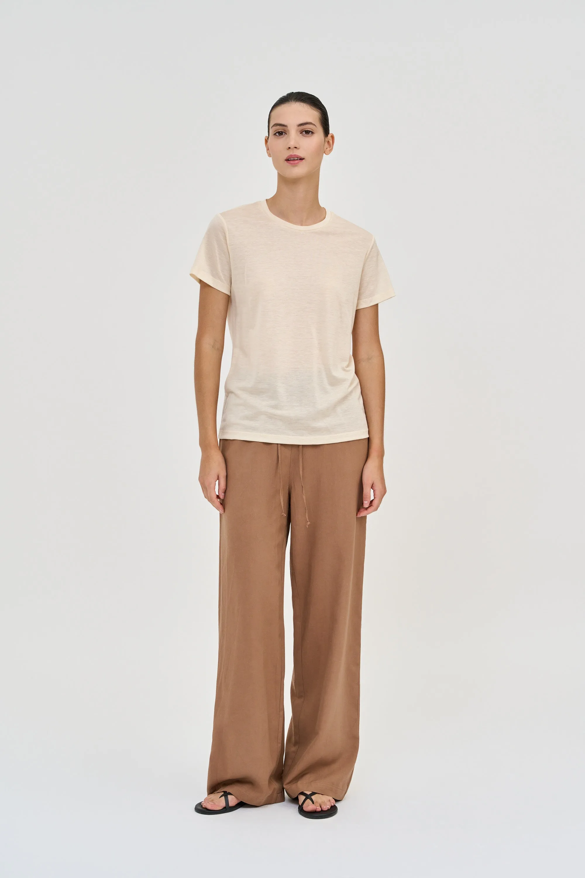 Uma Soft Pants Brown